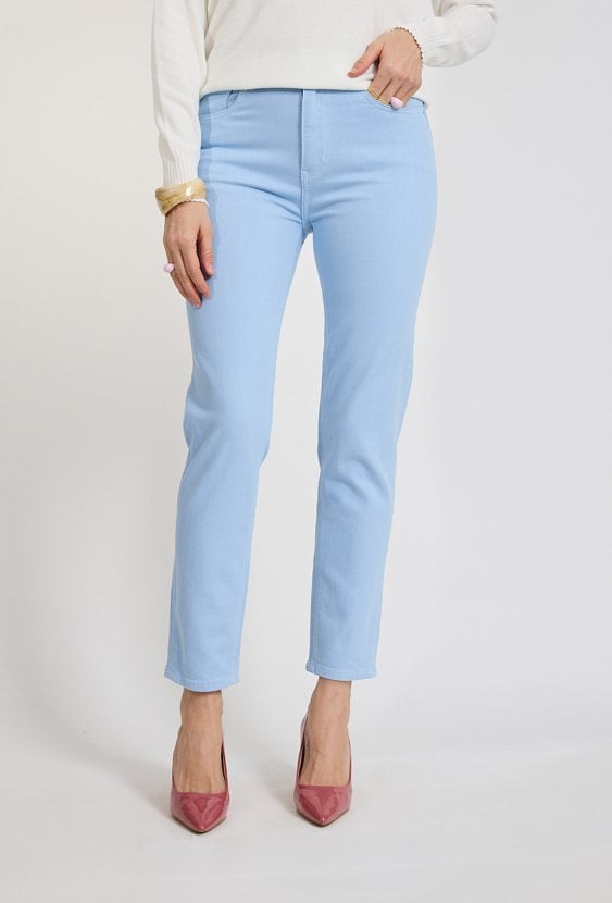 Spodnie damskie jeansowe