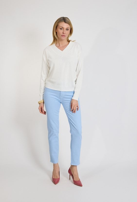 Spodnie damskie jeansowe