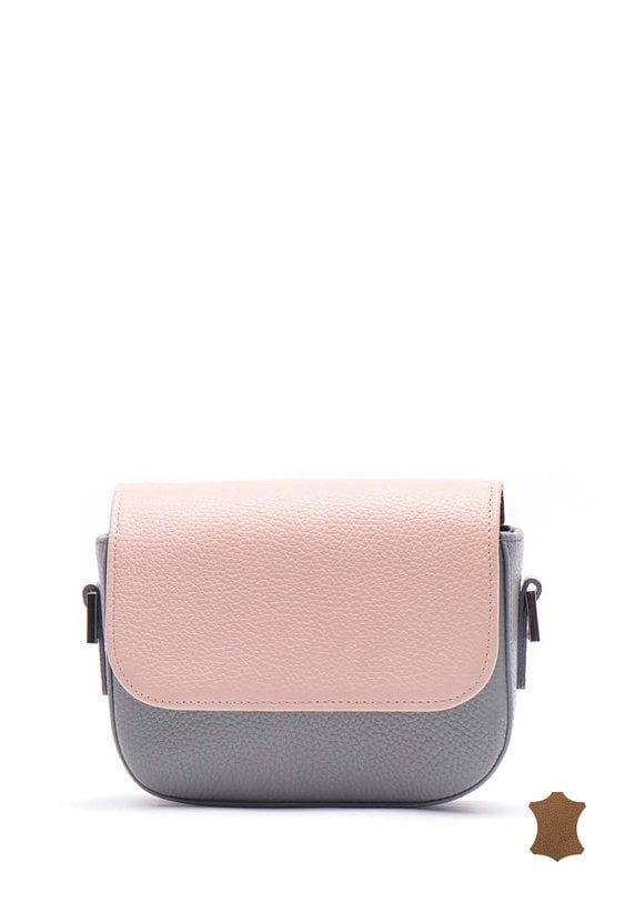 Mała torebka ze skóry naturalnej