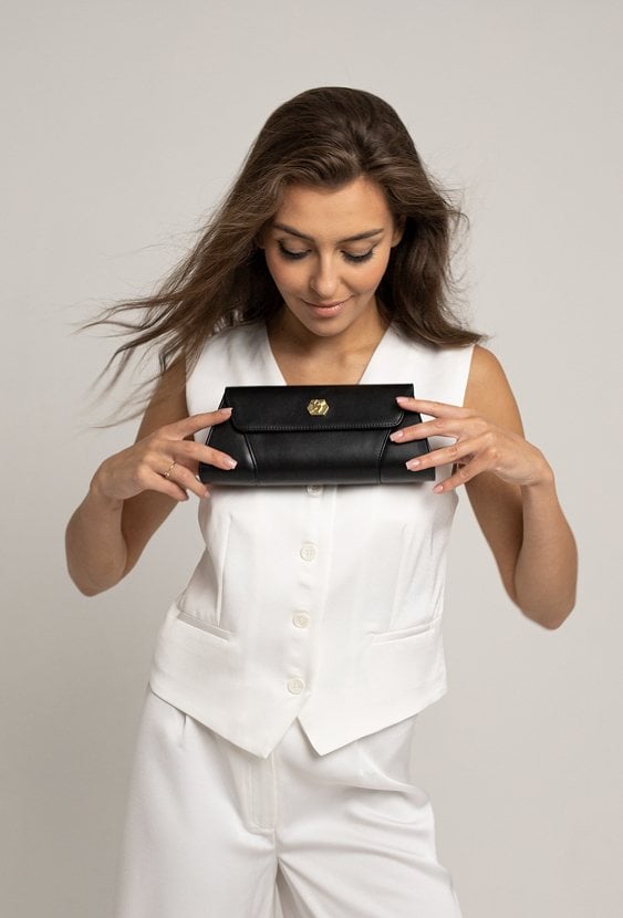 Kopertówka ze skóry naturalnej