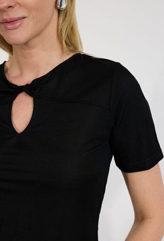 Bluzka damska czarna