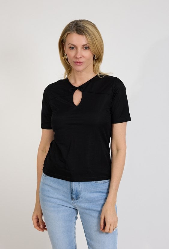 Bluzka damska czarna