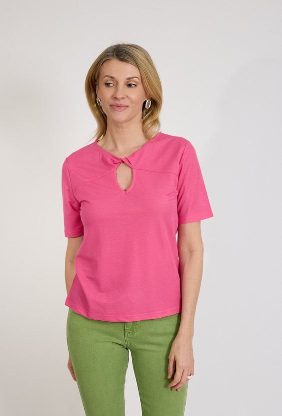 Bluzka damska różowa