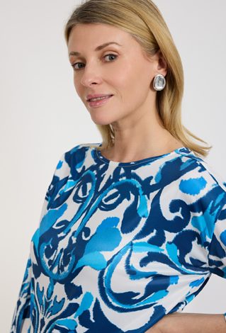 Bluzka damska niebieska