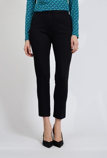 Czarne spodnie damskie eleganckie cygaretki