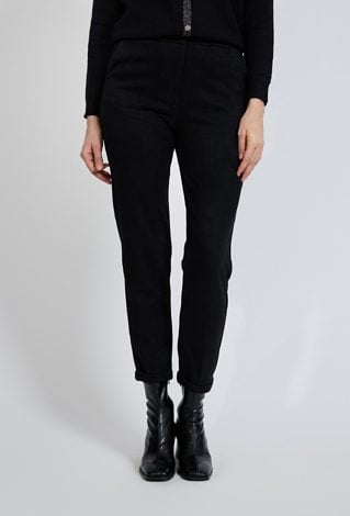 Czarne spodnie damskie eleganckie cygaretki