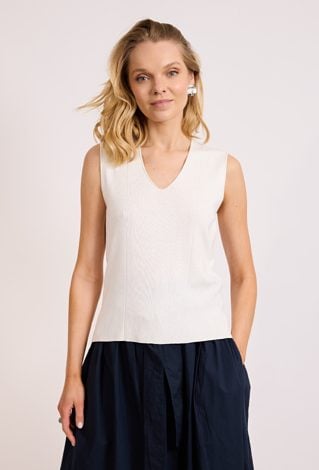 Sweter bez rękawów