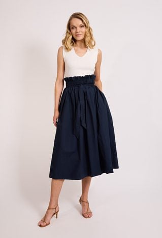 Sweter bez rękawów