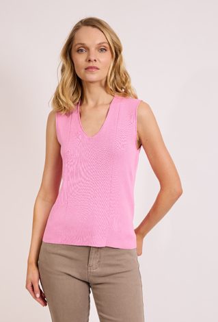 Top damski dzianinowy