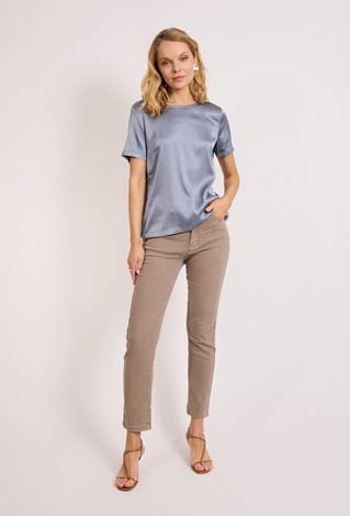 Bluzka damska satynowa