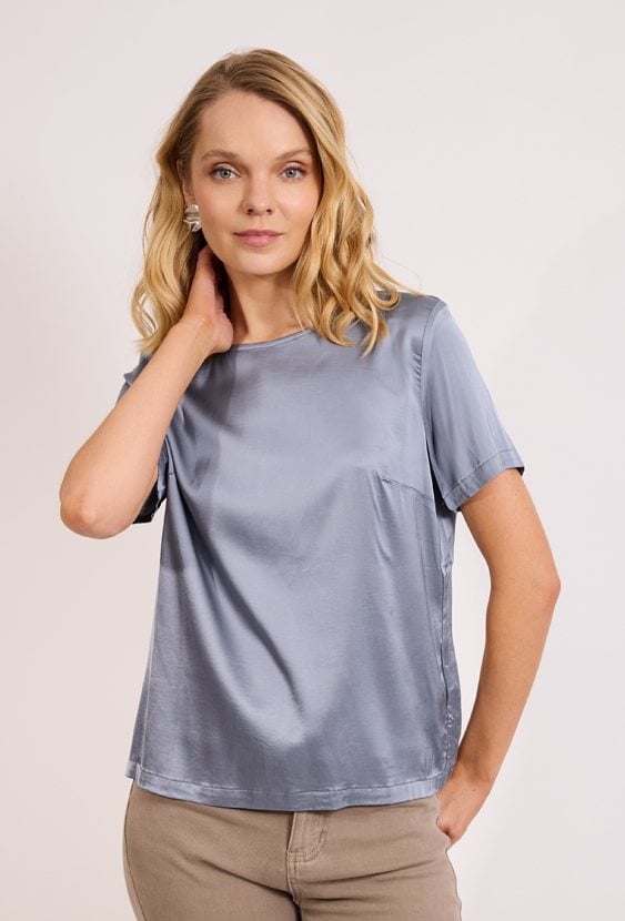 Bluzka damska satynowa