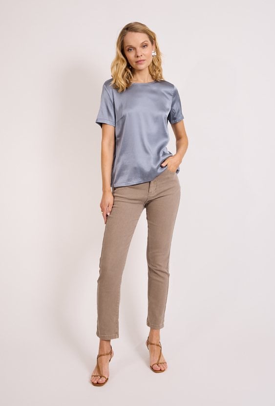 Bluzka damska satynowa