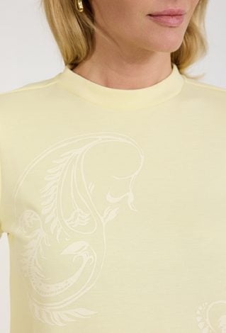 Bluza damska pastelowa z nadrukiem