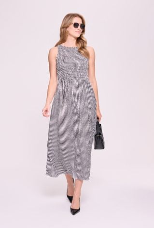 Sukienka maxi w paski