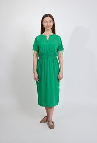 Sukienka damska zielona midi