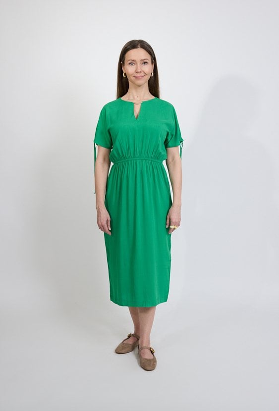 Sukienka damska zielona midi