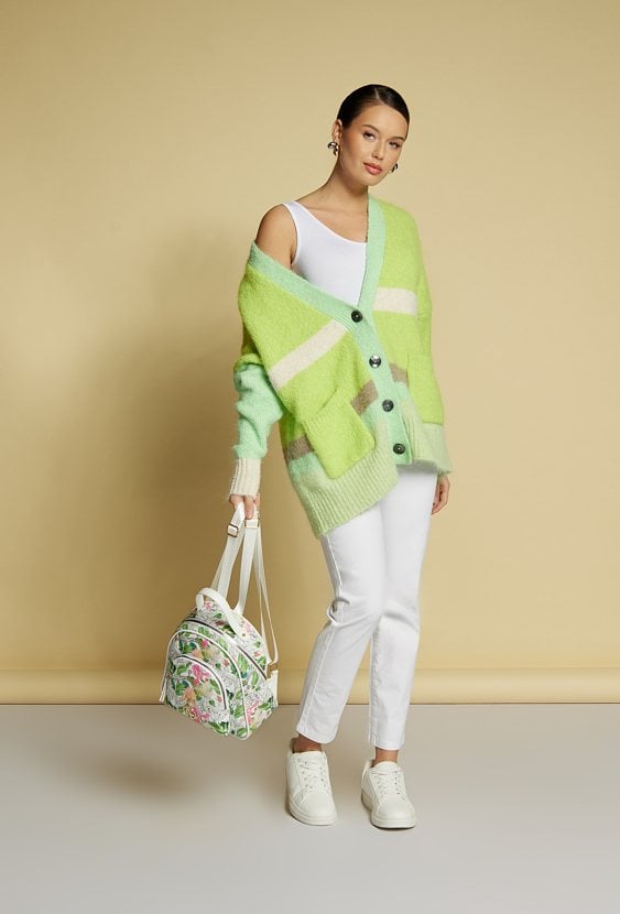 Plecak z wiosennym wzorem