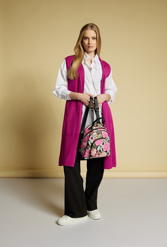 Plecak z wiosennym wzorem