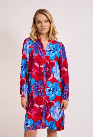 Sukienka koszulowa w kwiaty