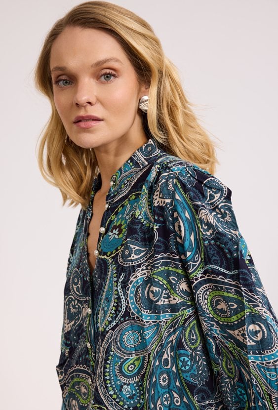 BLUZKA TK QSQ-BLUIMP0-25Z-BLUAU04-K010