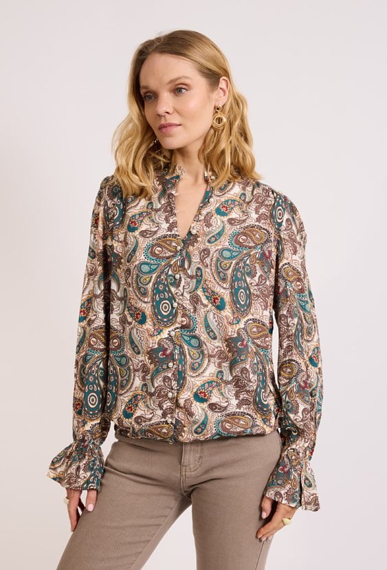 Bluzka damska paisley