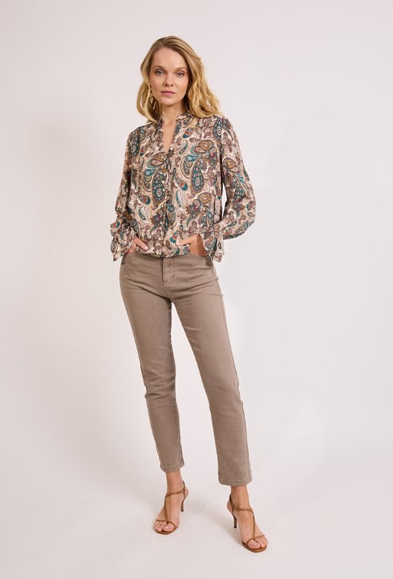 Bluzka damska paisley