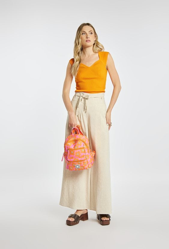 Plecak z kieszonkami