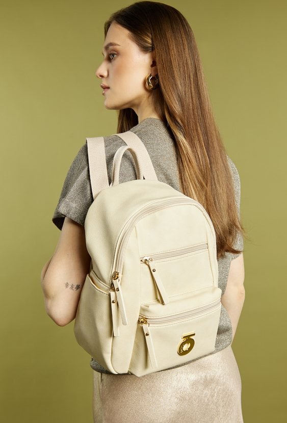 Plecak z kieszonkami